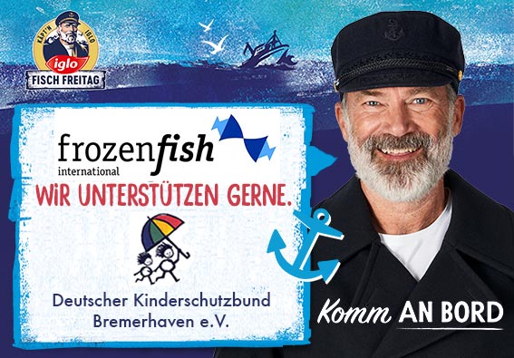 22 Jahre: Frozen Fish zeigt auch dieses Jahr wieder die tiefe Verbundenheit mit dem Kinderschutzbund Bremerhaven