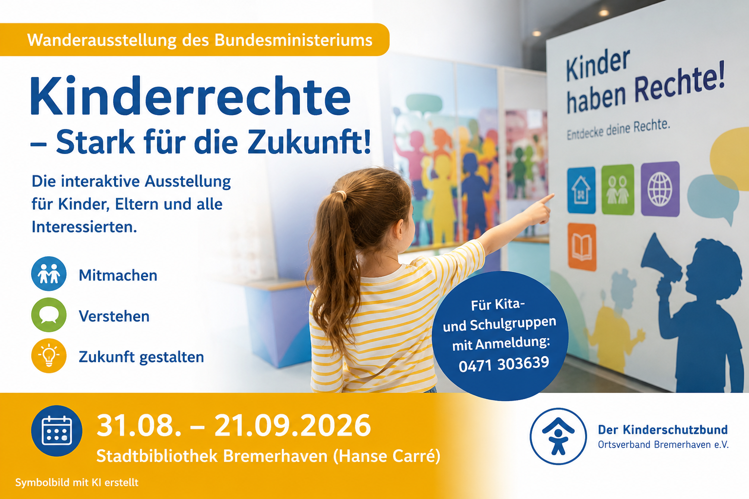 Kinderrechte entdecken: Wanderausstellung in Bremerhaven